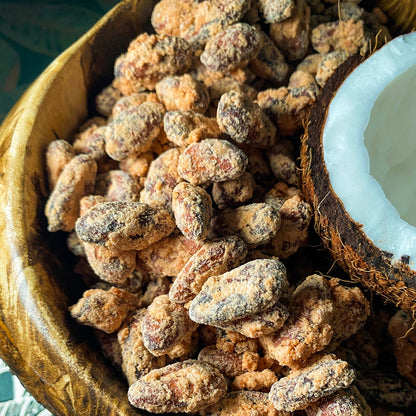 Amêndoas de Cacau Caramelizadas 140g