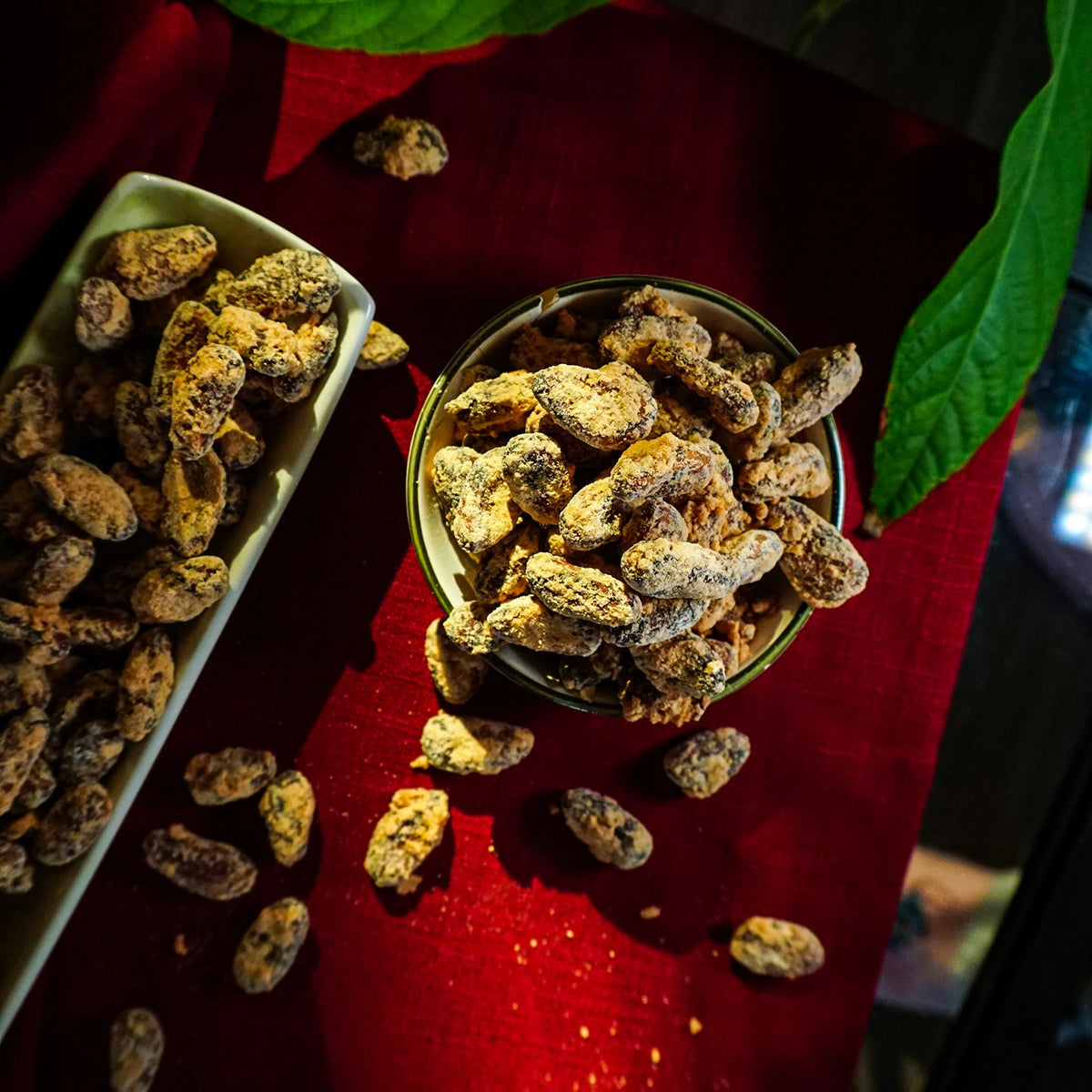 Amêndoas de Cacau Caramelizadas 140g