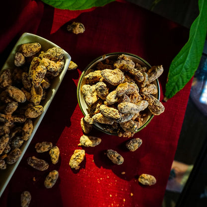 Amêndoas de Cacau Caramelizadas 140g