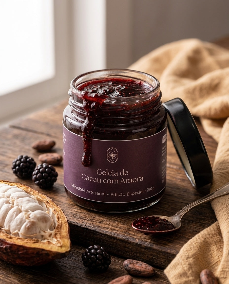 Geleia de Cacau com Amora 230g
